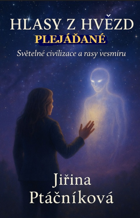 Hlasy z hvězd – Plejáďané Mystický příběh o civilizaci světla, která nikdy neopustila lidstvo.  Tato kniha vás zavede do nejstarších příběhů Plejád – civilizace, která stála u zrodu lidského vědomí. Skrze osobní, hluboce emotivní vyprávění poznáte jejich svět, jejich historii a jejich přítomnost mezi námi.